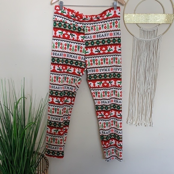 no boundaries • christmas holiday super soft pants - Picture 2 of 10